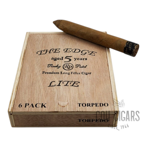 The Edge Lite Torpedo | Box 6 | Rocky Patel Cigars