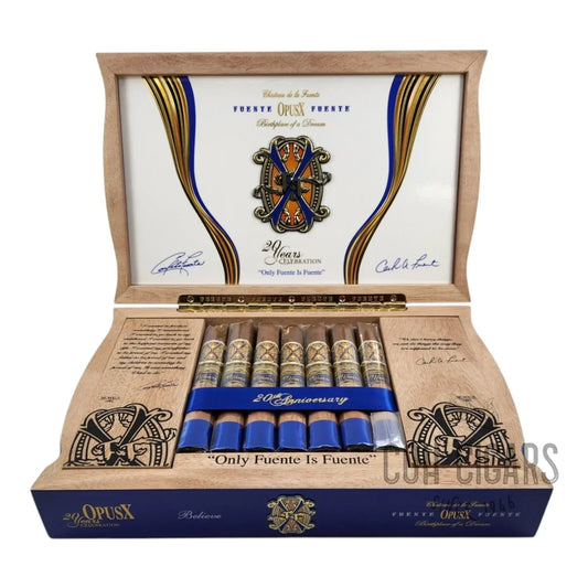 Fuente Fuente OpusX 20th Anniversary Believe | Box 20 | Arturo Fuente Cigars