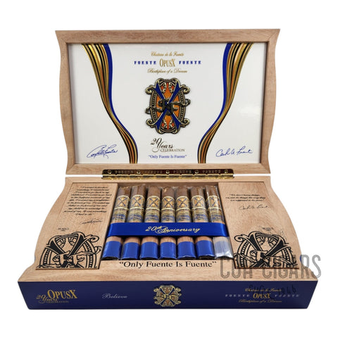 Fuente Fuente OpusX 20th Anniversary Believe | Box 20 | Arturo Fuente Cigars