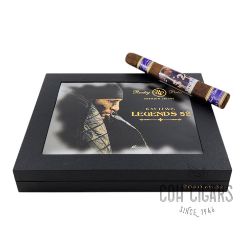 Legends 52 Ray Lewis Toro | Box 10 | Rocky Patel Cigars