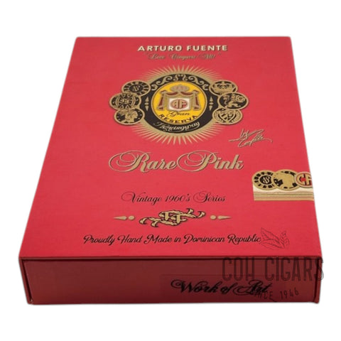Rare Pink Vintage 1960 Series Work of Art | Box 5 | Arturo Fuente Cigars