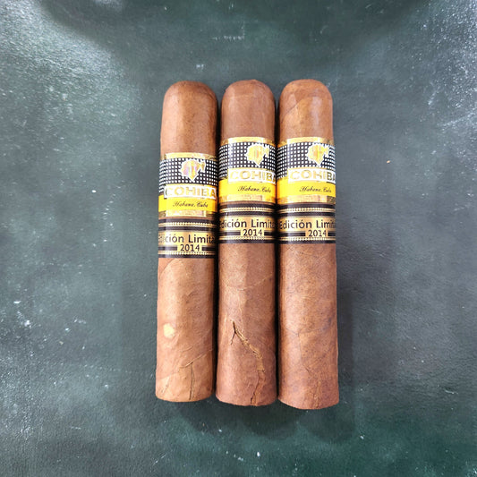 3x Cohiba Robusto Supremos EL 2014 (Damaged Packs - TW15445)