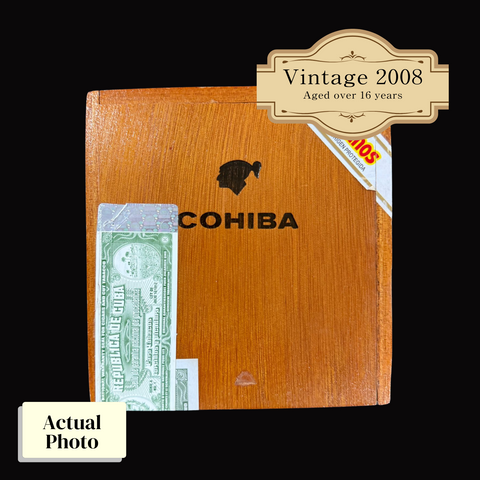 Vintage 2008 | Cohiba Robustos  | Box 25 (Box Code: EMA NOV 08)