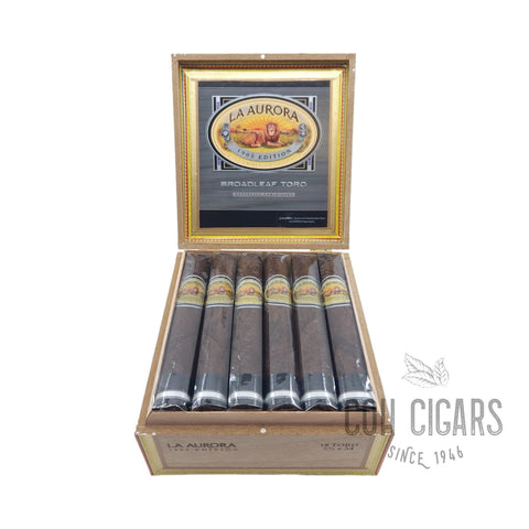 La Aurora Cigar | 1903 Edition Broadleaf Toro  | Box 18