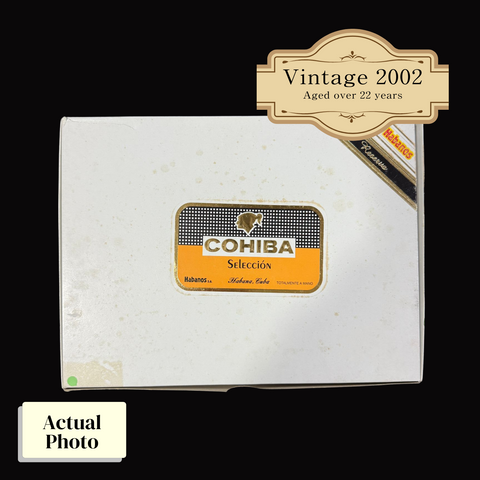 Vintage 2002 | Cohiba Seleccion Reserva  | Box 30 (Box Code: ARA DIC 02)