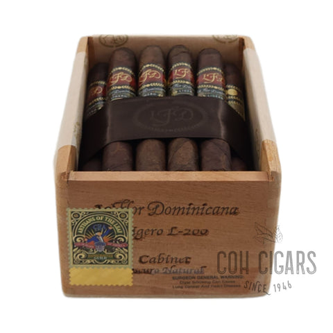 La Flor Dominicana Cigar | Ligero L-200 Cabinet Oscuro Natural  | Box 24