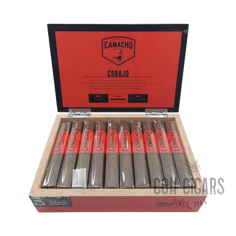 Camacho Cigars | Corojo Robusto  | Box 20