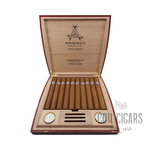 Montecristo Cigar | Double Edmundo Travel Humidor | Box 10