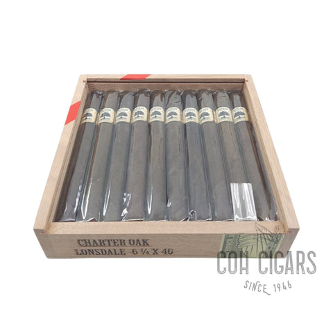 Charter Oak Cigars | Maduro Lonsdale  | Box 20