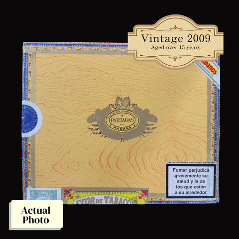 Vintage 2009 | Partagas Lusitanias  | Box 25 (Box Code: STA JUN 09)