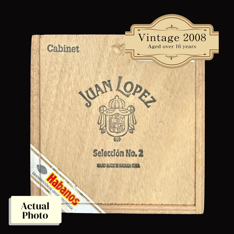 Vintage 2008 | Juan Lopez Seleccion No.2  | Box 25 (Box Code: SMG JUL 08)