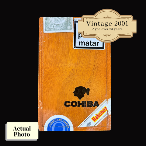 Vintage 2001 | Cohiba Siglo V  | Box 25 (Box Code: ARA NOV 01)