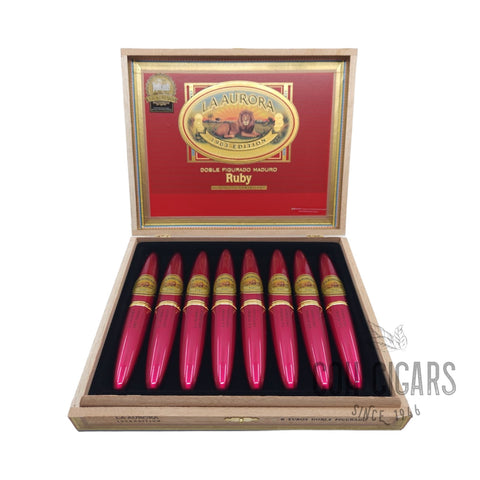 La Aurora Cigar | Preferido Ruby Tube  | Box 8