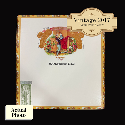 Vintage 2017 | Romeo Y Julieta Fabulosos No. 2 Coleccion Habanos Edicion 2016 | Box 20 (Box Code: LGR NOV 17)