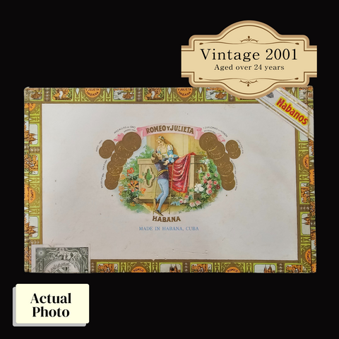 Vintage 2001 | Romeo Y Julieta Celestiales Finos  | Box 25 (Box Code: URL FEB 01) (ref: SN00012154)