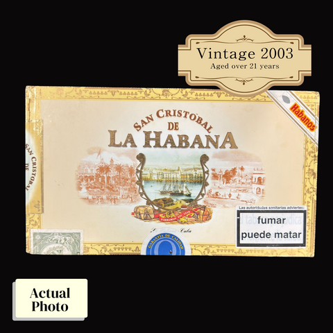 Vintage 2003 | San Cristobal De La Habana La Punta  | Box 25 (Box Code: EAR ABR 03)