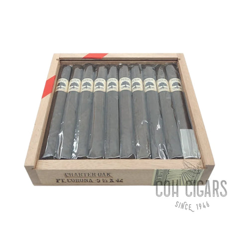Charter Oak Maduro Petite Corona | Box 20 | Foundation Cigars Cigars