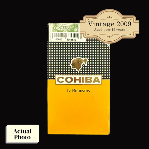 Vintage 2009 | Cohiba Robustos  | Box 15 (Box Code: OPA OCT 09)