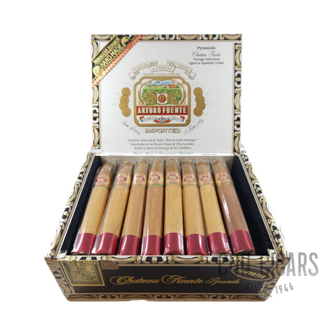 Arturo Fuente Cigars | Chateau Fuente Pyramids  | Box 25