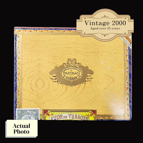 Vintage 2000 | Partagas Churchills de Luxe  | Box 25 (Box Code: PAS LE 00)