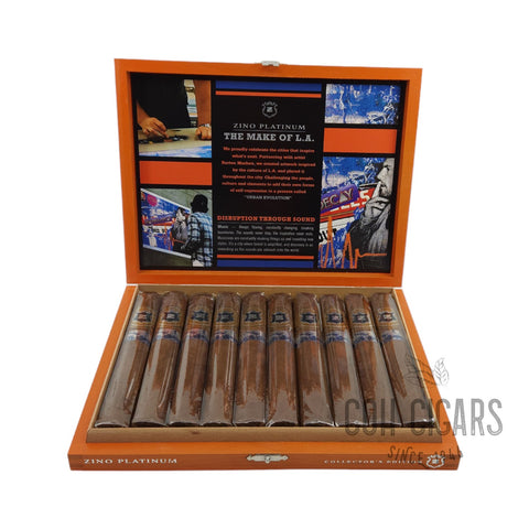 Zino Cigar | Platinum Coll. Edt. LA Music "Raw"  | Box 10