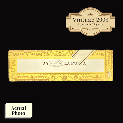 Vintage 2003 | San Cristobal De La Habana La Punta  | Box 25 (Box Code: EAR ABR 03)