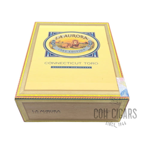 La Aurora Cigar | 1903 Edition Connecticut Toro  | Box 18