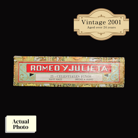 Vintage 2001 | Romeo Y Julieta Celestiales Finos  | Box 25 (Box Code: URL FEB 01) (ref: SN00012154)