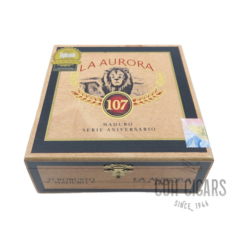 La Aurora Cigar | 107 Aniversario Robusto Maduro  | Box 21