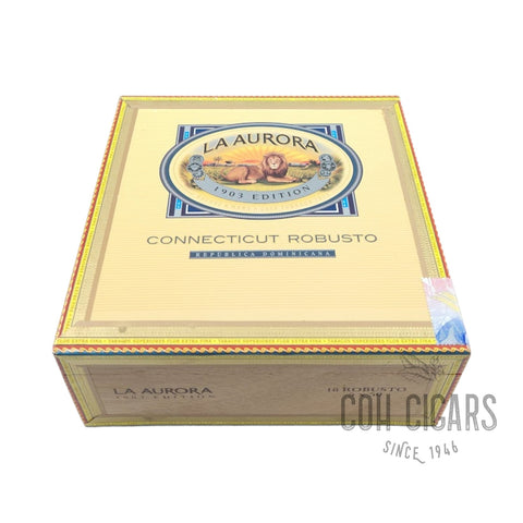 La Aurora Cigar | 1903 Edition Connecticut Robusto  | Box 18