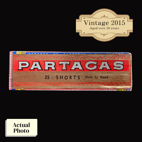 Vintage 2015 | Partagas Shorts  | Box 25 (Box Code: GEO ABR 15)(ref:SN00012390)