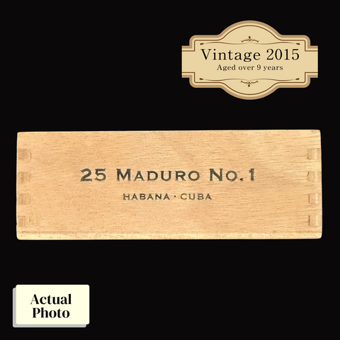 Vintage 2015 | Partagas Maduro No.1  | Box 25 (Box Code: EML JUN 15)