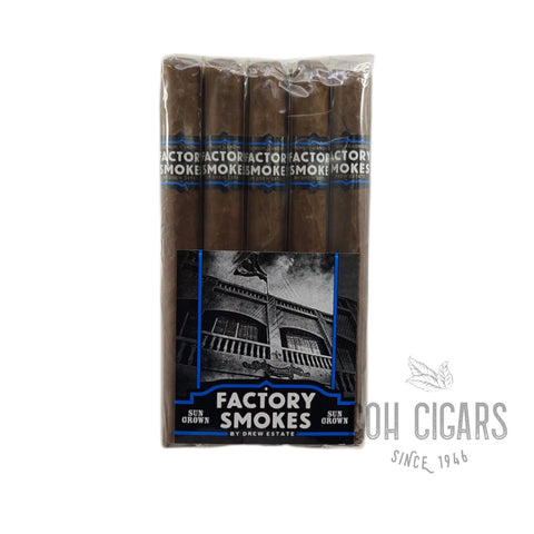 Factory Smoke Cigars | Sun Grown Churchill  | Box 25