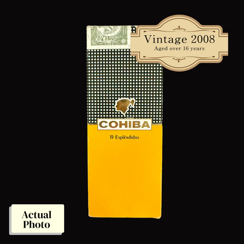 Vintage 2008 | Cohiba Esplendidos  | Box 15 (Box Code: SMG JUL 08)