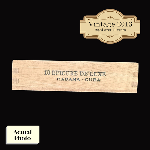 Vintage 2013 | Hoyo de Monterrey Epicure De Luxe LCDH  | Box 10 (Box Code: AME JUL 13)