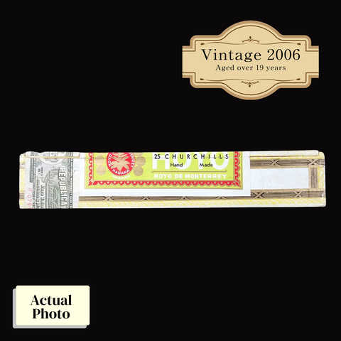 Vintage 2006 | Hoyo de Monterrey Cigar | Churchills  | Box 25 (Box Code: SAL AGO 06)