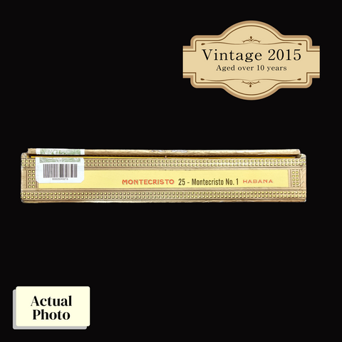 Vintage 2015 | Montecristo No.1  | Box 25 (Box Code: BUM ABR 15)(ref:SN00012389)