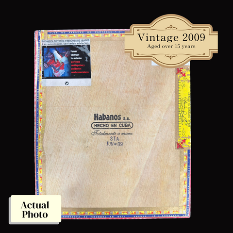 Vintage 2009 | Partagas Lusitanias  | Box 25 (Box Code: STA JUN 09)