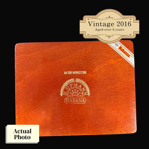 Vintage 2016 | H.Upmann Sir Winston  | Box 25 (Box Code: MEL JUN 16)