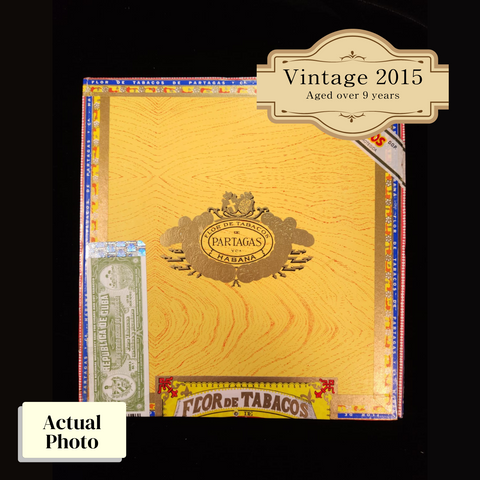 Vintage 2015 | Partagas Lusitanias  | Box 10 (Box Code: MUL JUN 15)