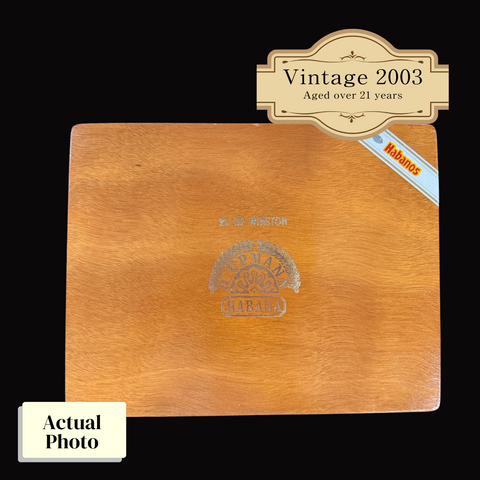 Vintage 2003 | H.Upmann Sir Winston  | Box 25 (Box Code: TOV MAY 03)