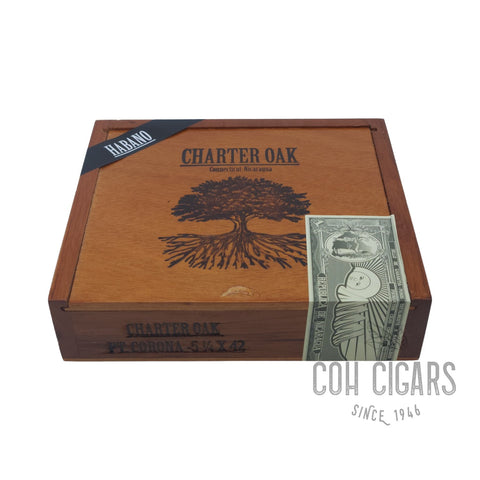 Charter Oak Cigars | Habano Petite Corona  | Box 20