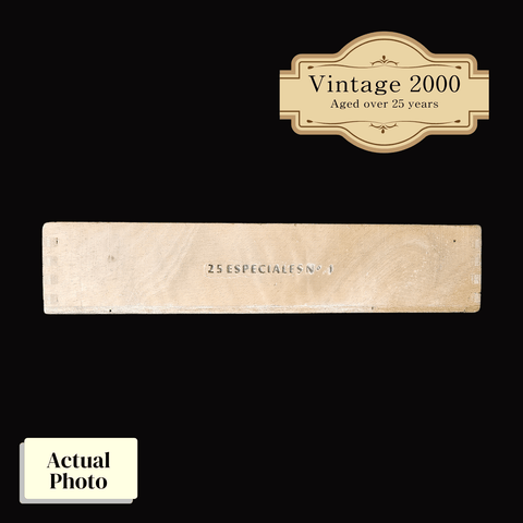 Vintage 2000 | Vegueros Especiales No.1  | Box 25 (Box Code: SCO MAR 0)