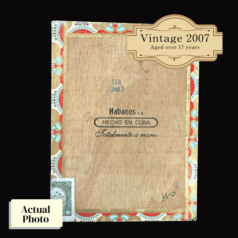 Vintage 2007 | Bolivar Tubos No.2  | Box 25