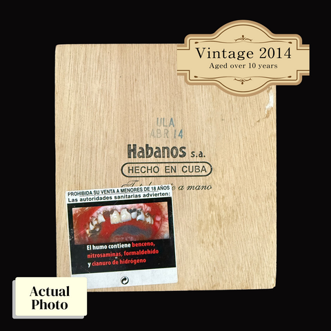 Vintage 2014 | Bolivar Belicosos Finos SLB  | Box 25 (Box Code: ULA ABR 14)