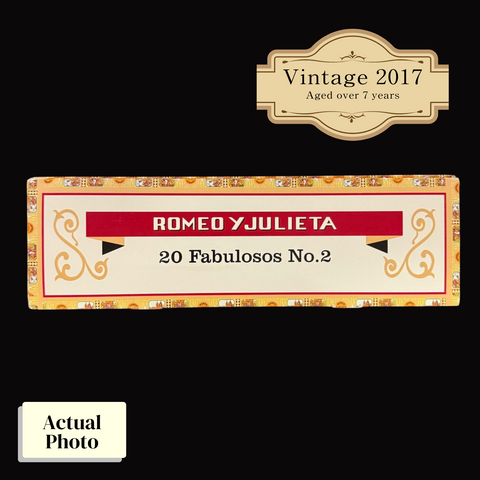 Vintage 2017 | Romeo Y Julieta Fabulosos No. 2 Coleccion Habanos Edicion 2016 | Box 20 (Box Code: LGR NOV 17)