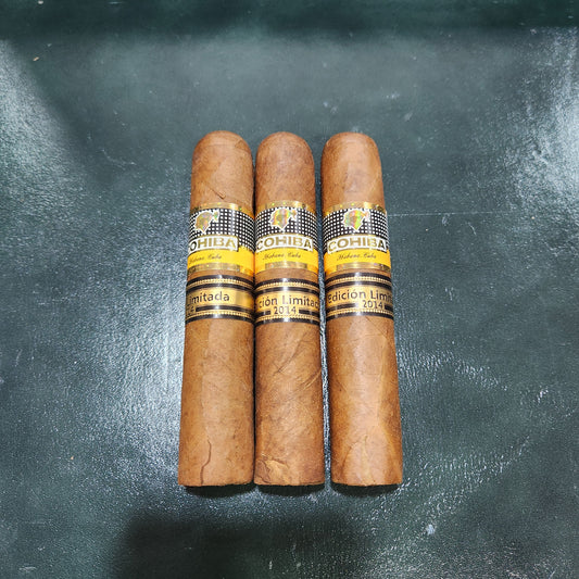 3x Cohiba Robustos Supremos EL 2014  (Damaged Packs - TW15450)