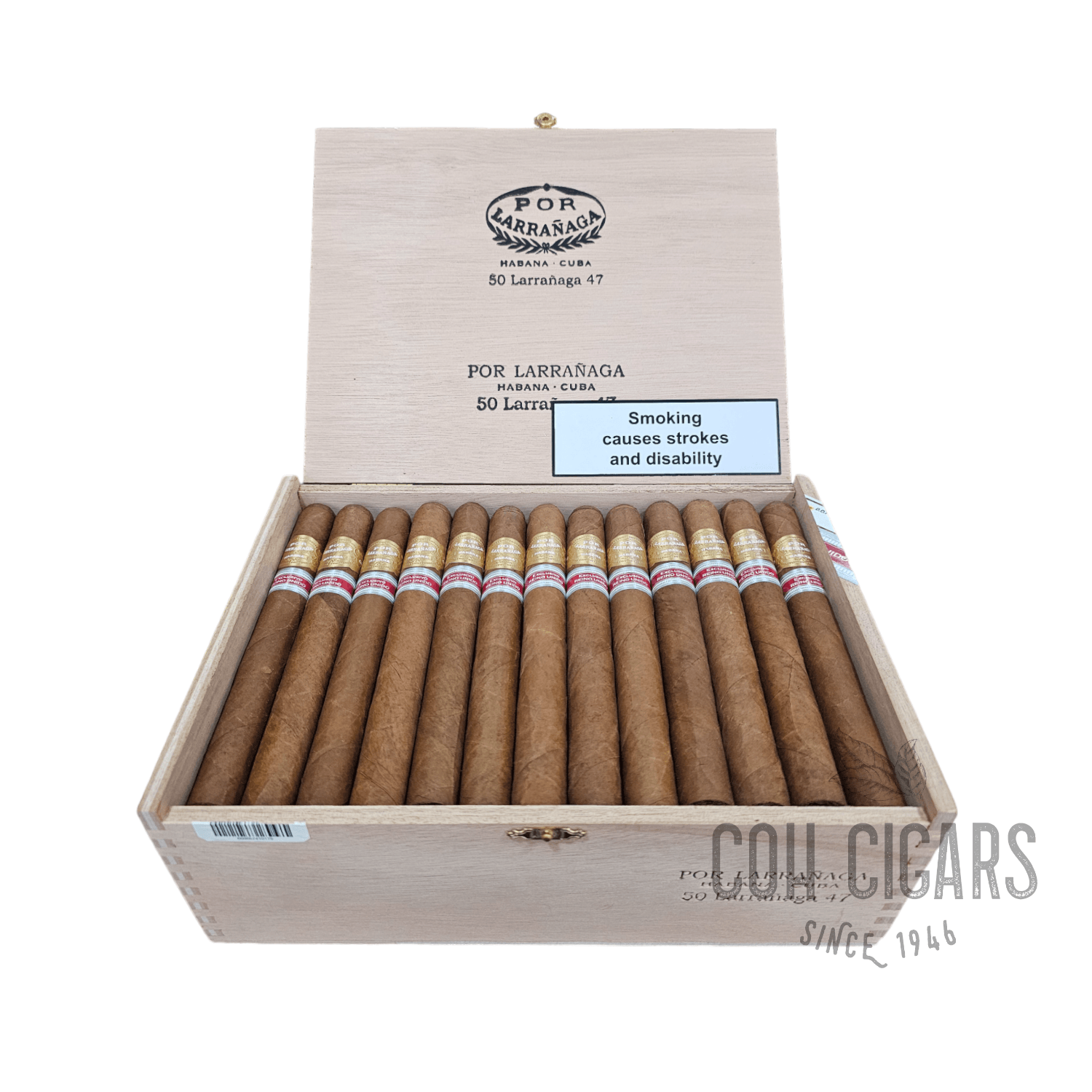 47 RE Reino Unido 2021 (EMS) | Box 50 | Por Larranaga cigar - HK CohCigars