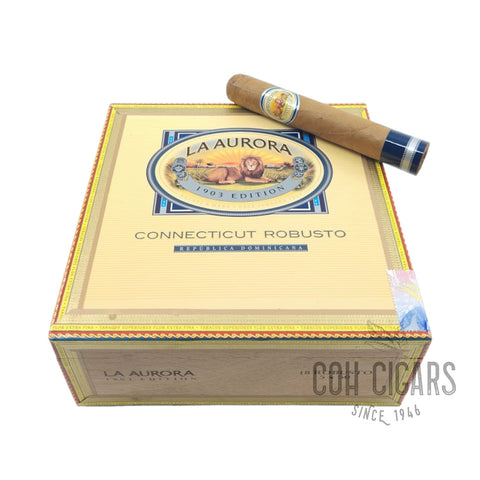 La Aurora Cigar | 1903 Edition Connecticut Robusto  | Box 18