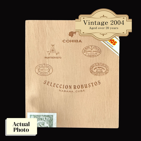 Vintage 2004 | Seleccion Robustos  | Box 5 (Box Code:GKI NOV 04)